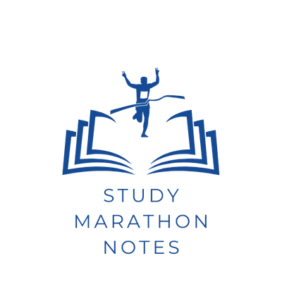 Study Marathon Notes